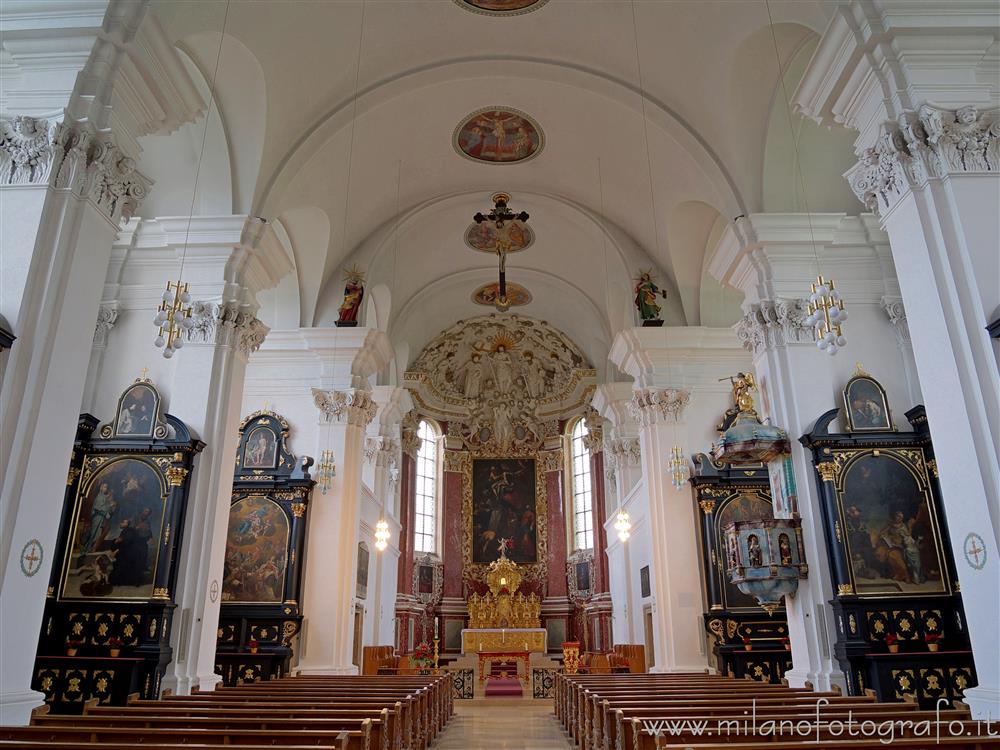 Rottenburg am Neckar (Germany) - Interior of the church of the Sanctuary of WeggenTal